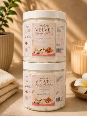 Aminnah (NWT) Velvet Body Butter — Set of 2
